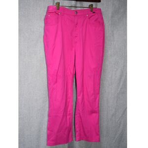 Escada Sport Hot Pink Straight Leg Pants Size 42 (US 8–10)